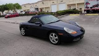 Porsche Boxster 2000 986 Walk-around