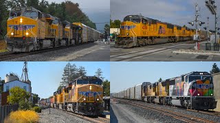 Train Action in the Bay Area - UP 2010, UP 1979, and More