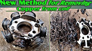 Surprising methods for removing copper coils  #copper #coil