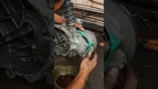 bongkar gearbox motor beat