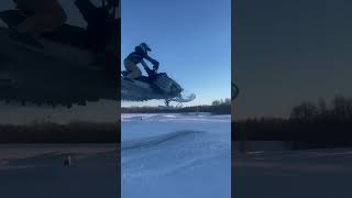 Snowmobile jump