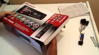 Unboxing e montaggio autoradio Pioneer DEH-1700UB