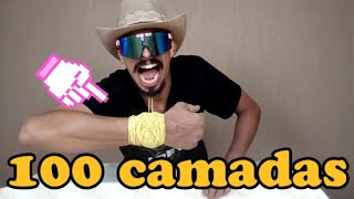 Desafio! 100 camadas de elástico!