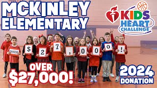 Poland McKinley Elementary students raise over $27,000 for American Heart Association - 2024