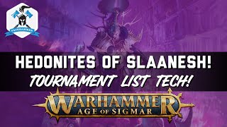 HEDONITES OF SLAANESH IN AOS 3 - Byron's tournament LIST TECH!