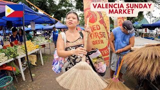 New Adventure At Valencia Sunday Market, Philippines