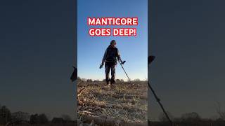 MANTICORE METAL DETECTING DEEP! #treasure #shorts