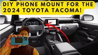 Can't Find A Mount For The New Tacoma So I'm Making My Own!