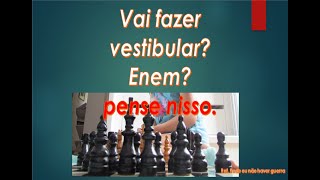 Vai fazer vestibular? Enem? pense nisso