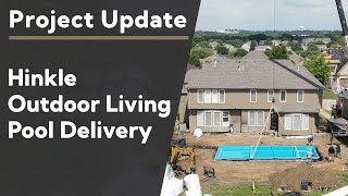 Delivering A Pool | Hinkle Outdoor Living