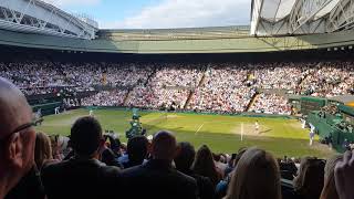 Wimbledon Final 2019 - Roger Federer misses the second match point vs. Novak Djokovic