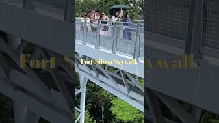 Fort Siloso Skywalk at Sentosa Island, Singapore