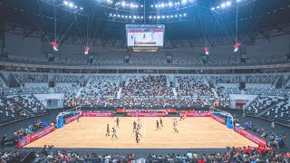 MEGAH‼️DEKENGAN E PUSAT! Update Indonesia Arena! Suasana Saat Indonesia Intr. Basketball Invitation