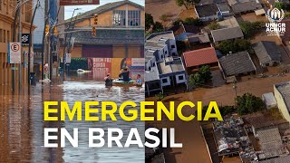 Río Grande del Sur en Brasil enfrenta las devastadoras realidades de la emergencia climática