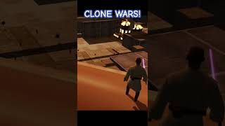 Mace Windu’s entrance in Clone Wars is an easy 10/10.  #starwars