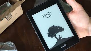 Amazon Kindle Paperwhite Unboxing & Set Up