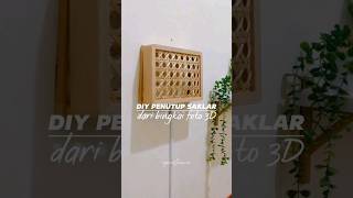 DIY PENUTUP SAKLAR DARI BINGKAI FOTO 3D