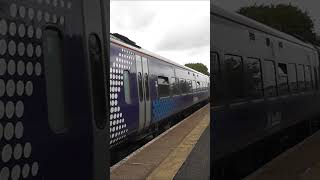 3 Days to Leven: 158731 & 170430 arrive at Cowdenbeath