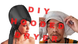 LOW POROSITY HAIR ROUTINE / DIY HOODED DRYER/ TYPE 3 TYPE 4 HAIR