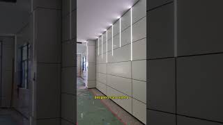 using aluminum-composite panels with lighting is that they can be used in all kinds of settings.