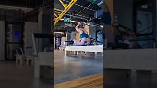 PILATES REFORMER TIME ⏳ | ПИЛАТЕС РЕФОРМЕР 🔥 | 💪🙂 פילאטיס מכשירים #shorts #youtube #video #fun #love