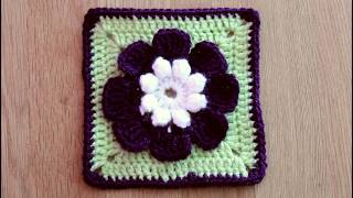 Granny Square #8 - Flower Granny