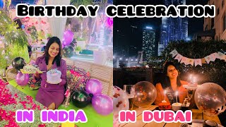 Birthday Celebration in Dubai 🍾#2k23#dubaicelebration#indiacelebration#vlog26#aemitripathi ❣️