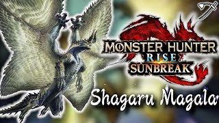 MH Rise Sunbreak Shagaru Magala First Encounter | Longsword Solo |