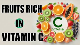 TOP 6 Fruits Rich in VITAMIN C. | Dr. Smile