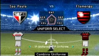 BOMBA PATCH 2025 100% ATUALIZADO -BRASILEIRÃO SÉRIE A -RODADA #02 SAO PAULO X FLAMENGO -GAMEPLAYPS2.