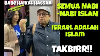 SEMUA NABI ADALAH ISLAM TERMASUK ISRAEL. TAKBIR!!