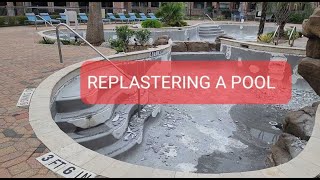 Replastering a Commercial Swimming Pool