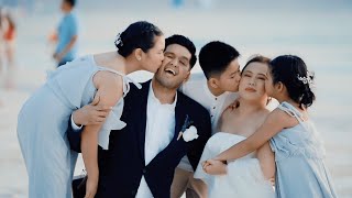 A Happy Family Celebration Wedding in Discovery Shores Boracay | Wande and Martha