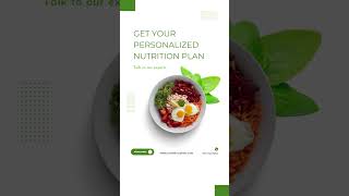 Get Your Personalised Nutrition Plan | Revive Hospitals Indiranagar Bangalore #diet #nutrition #food