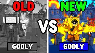 OLD VS NEW GODLIES (Toilet Tower Defense)