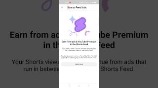 Earn Revenue In Shorts Feed | अब शॉर्ट्स से भी पैसा कमाओ