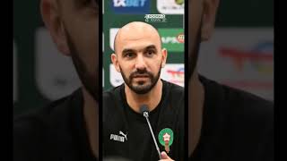 الكاف يقرر ايقاف وليد الركراكي 4 مباريات  #الركراكي #الكاف #كأس_أمم_إفريقيا