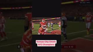 Chiefs and Bengals 2023 AFC Championship #Chiefs #ChiefsKingdom #football #kc #ytshorts #fball