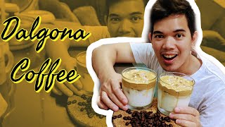 DALGONA COFFEE RECIPE | DIY WHIPPED COFFEE | Dalgona Coffee Tiktok