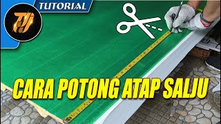 Cara efektif potong atap salju