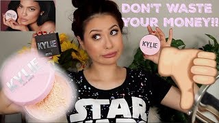 NEW KYLIE COSMETICS SETTING POWDER REVIEW + DEMO  | TANIAXO