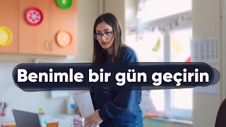 Yeni kameramla ilk videom | Birlikte çıtır tavuk yapıyoruz - benimle bol çalışmalı bi gün