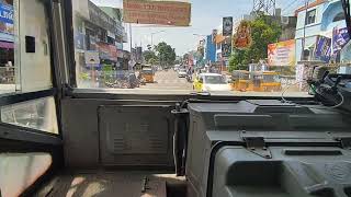 Perambur to Tvk Nagar Diverted route MTC bus journey | Chennai MTC 46