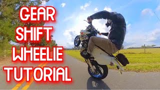 How to do a Wheelie on the DRZ400SM