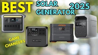 Best Solar Generators 2025 (These Picks Are Insane]