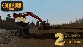 Gold Rush The Game | Episode 2 | Lets Play | We used our first digger!!