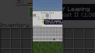 How To Brew Leaping II Lingering Potions In Minecraft #Shorts