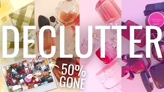 DECLUTTER HALF MY PERFUME COLLECTION | 50% decluttered