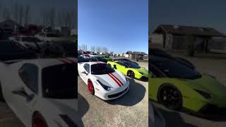 9Sixteen Exotics walk around Sacramento- Mclaren Lamborghini Ferrari Porsche