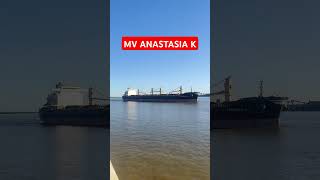 Ship Spotted MV ANASTASIA K #shipping #cargoship #merchantships #seafarer #fyp